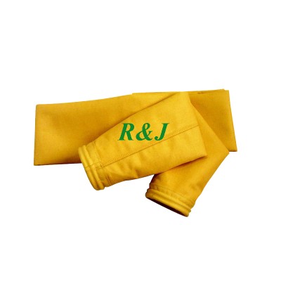 High efficiency P84 non-woven dust filter bag for cement plant dust collector