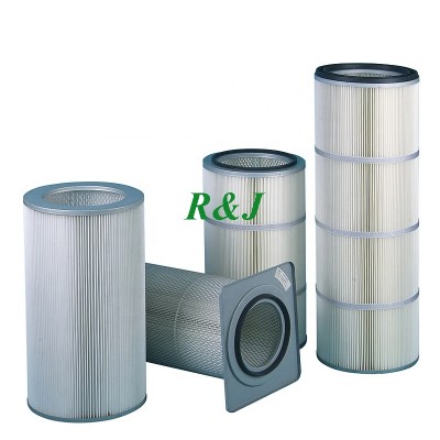 High Quality Dust Collector Filter Cartridge, pleated filter cartridge