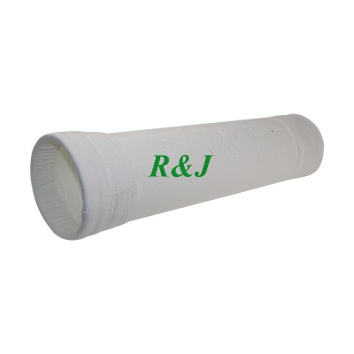 Polyester/PE antistatic filter bag with PTFE membrane